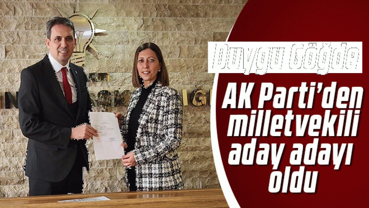 Duygu Göğde AK Partiden milletvekili aday adayı oldu Aydın Ses