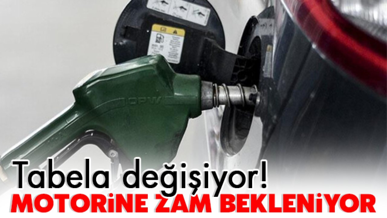 Tabela değişiyor Motorine zam bekleniyor Aydın Ses Gazetesi En