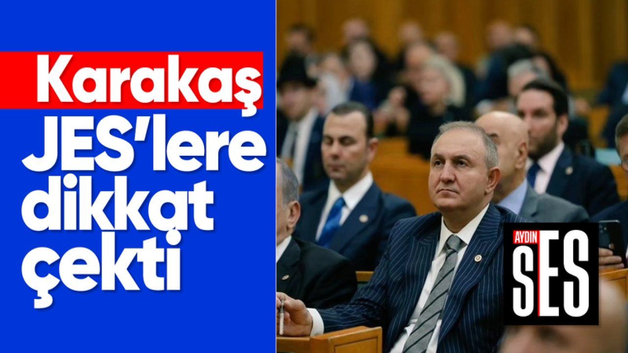 Karakaş, JES'lere Dikkat çekti - Aydın Ses Gazetesi | En Güncel Aydın ...