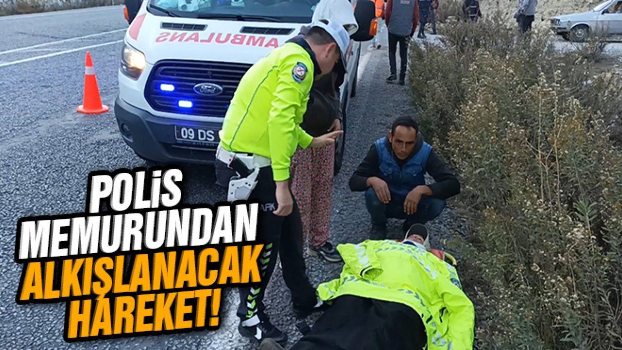 Polis Memurundan Alkışlanacak Hareket Aydın Ses Gazetesi En Güncel Aydın Haberleri Son Dakİka 9245