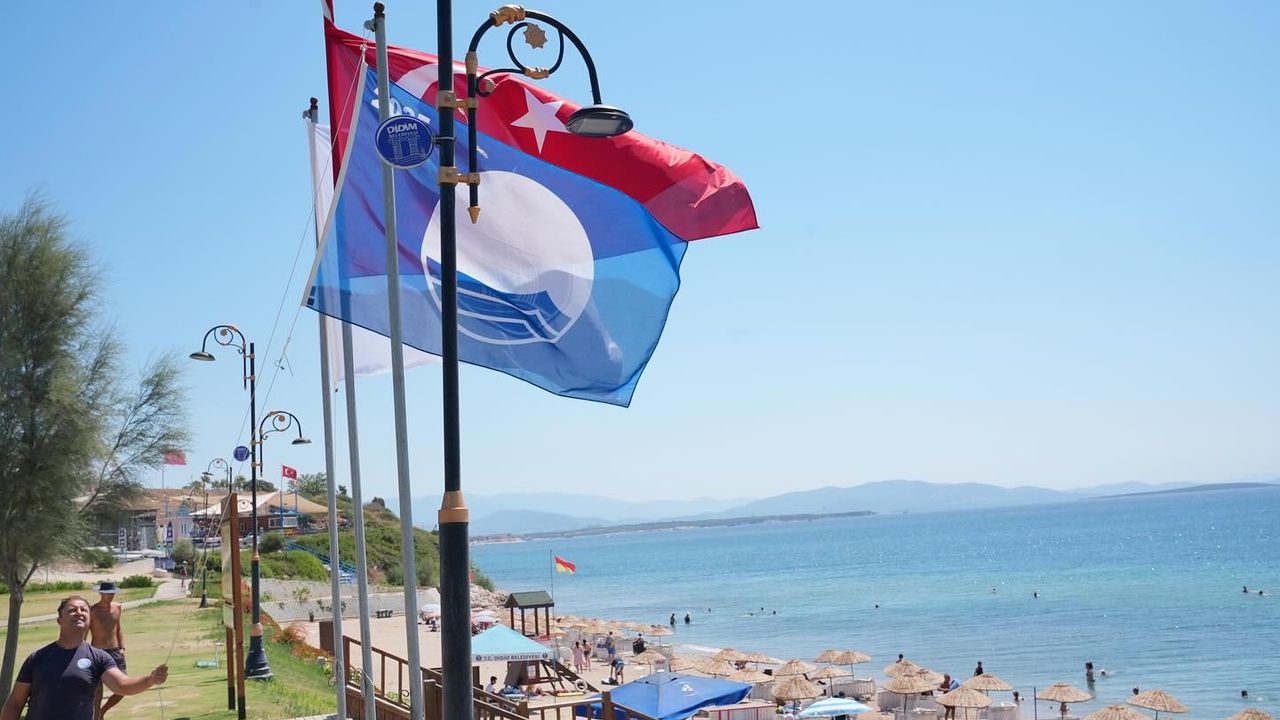 Didim’in sahillerinde “Mavi Bayrak” gururu