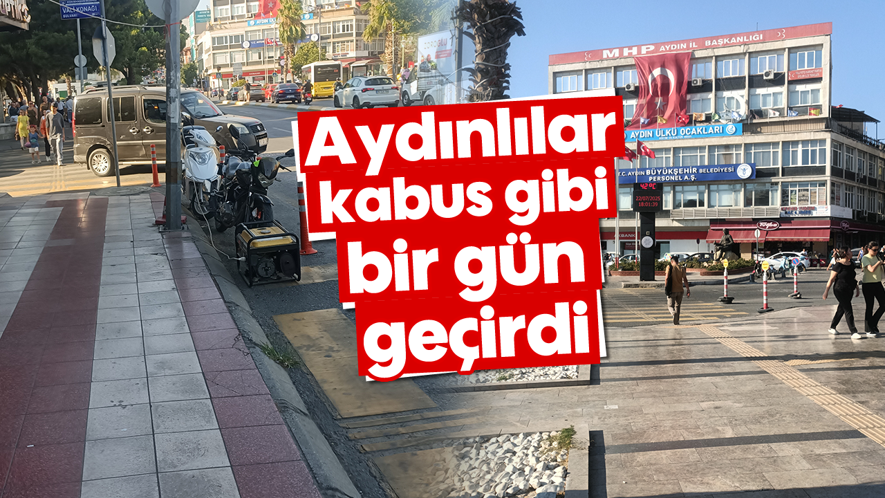 Aydınlılar kabus gibi bir gün geçirdi