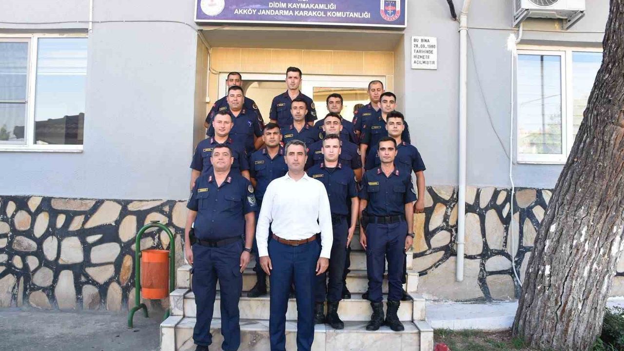 Kaymakam Kuruca jandarma personeli ile bir araya geldi