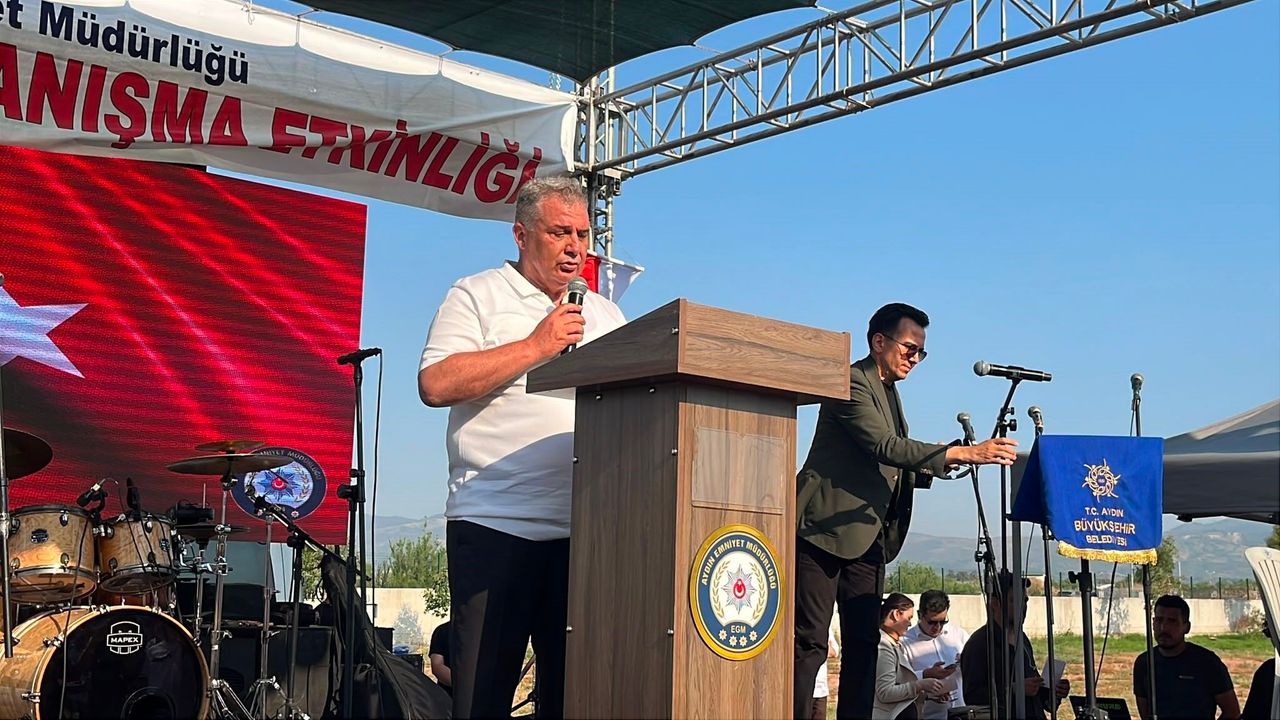 Aydın İl Emniyet Müdürlüğü personeli dayanışma etkinliğinde 