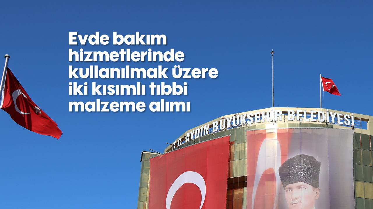 Evde bakım hizmetlerinde kullanılmak üzere iki kısımlı tıbbi