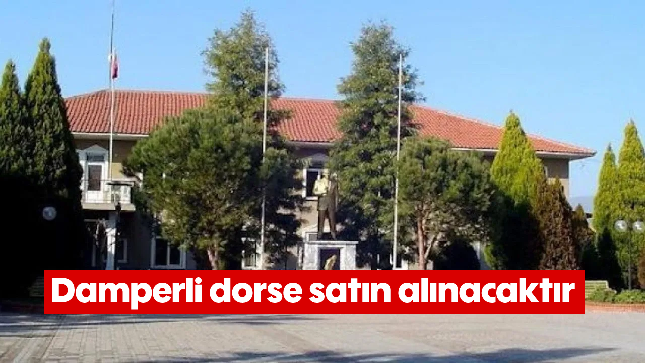 Damperli dorse satın alınacaktır
