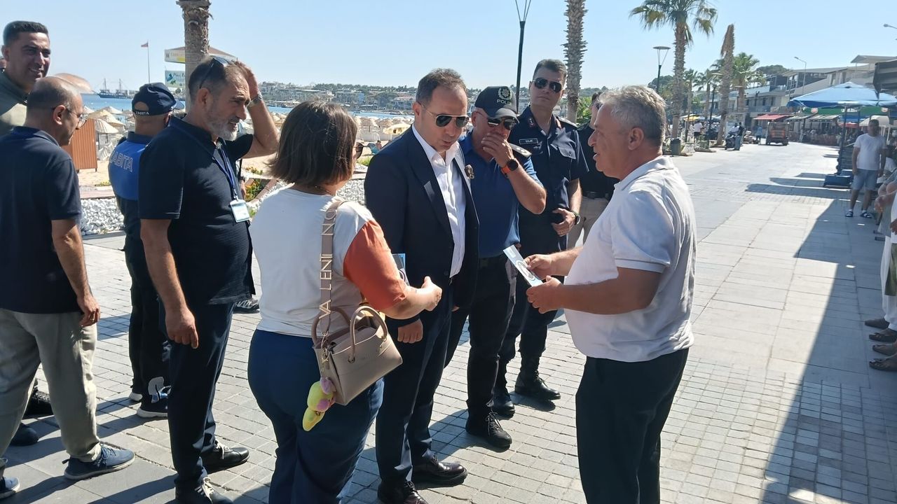 Didim'de protokolden sıkı tütün denetimi: Kaymakam