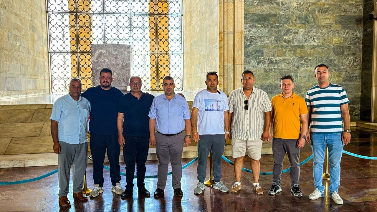 Didimli Oda Yöneticilerinden Anıtkabir’e anlamlı z