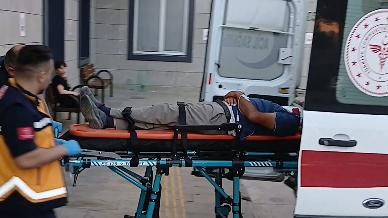 Karacasu'da polisten kaçan şahıs hastanelik oldu