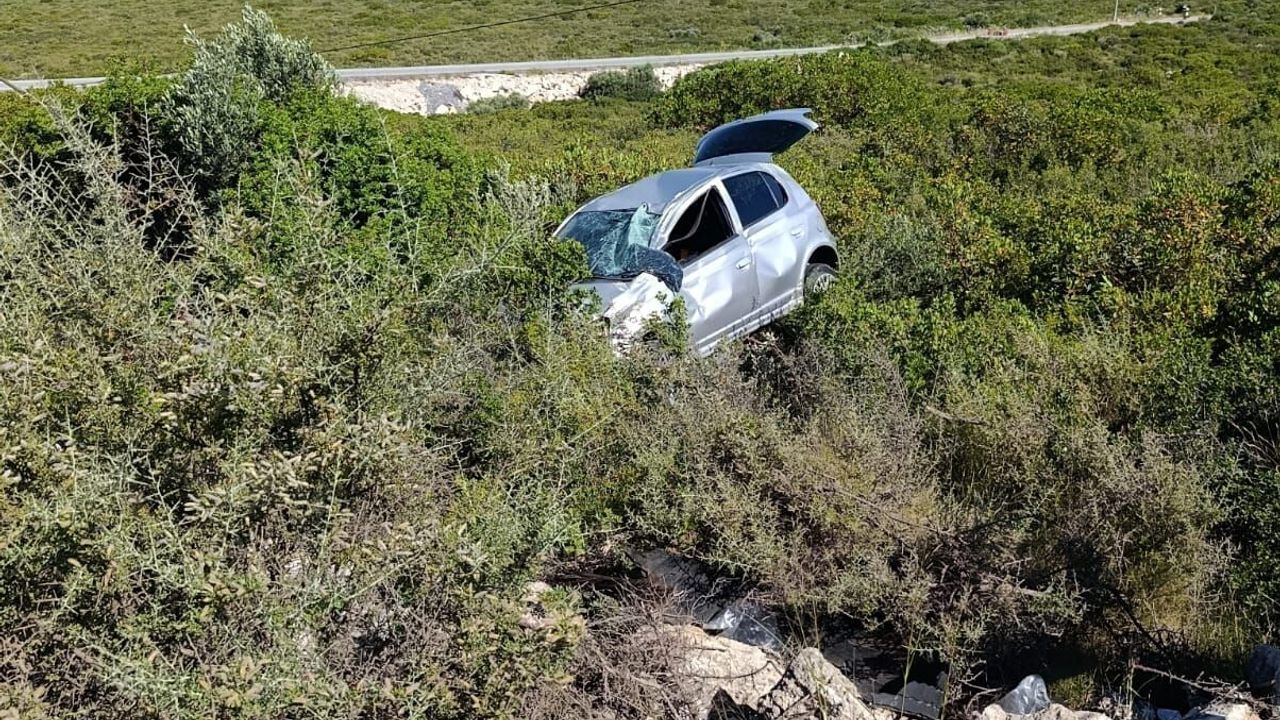 Aydın'da acı olay: Devrilen otomobil iki kadına mezar oldu