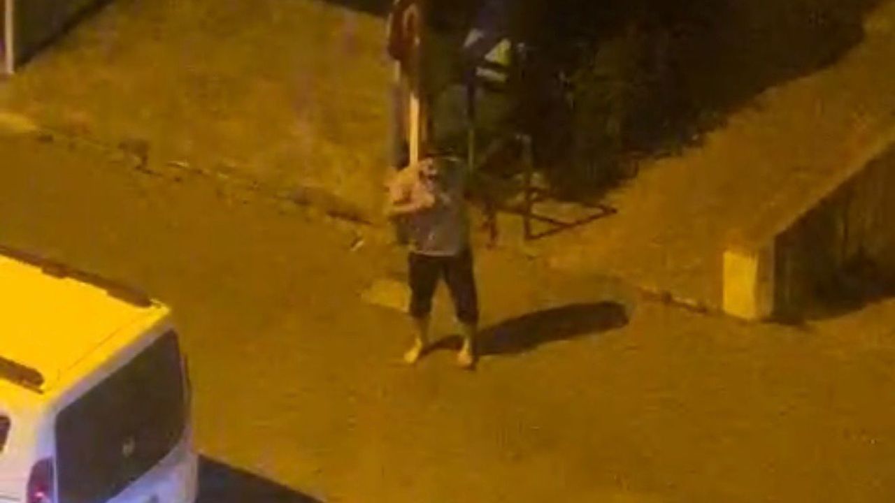 Nazilli’de panik gecesi: Bıçağı boğazına dayadı