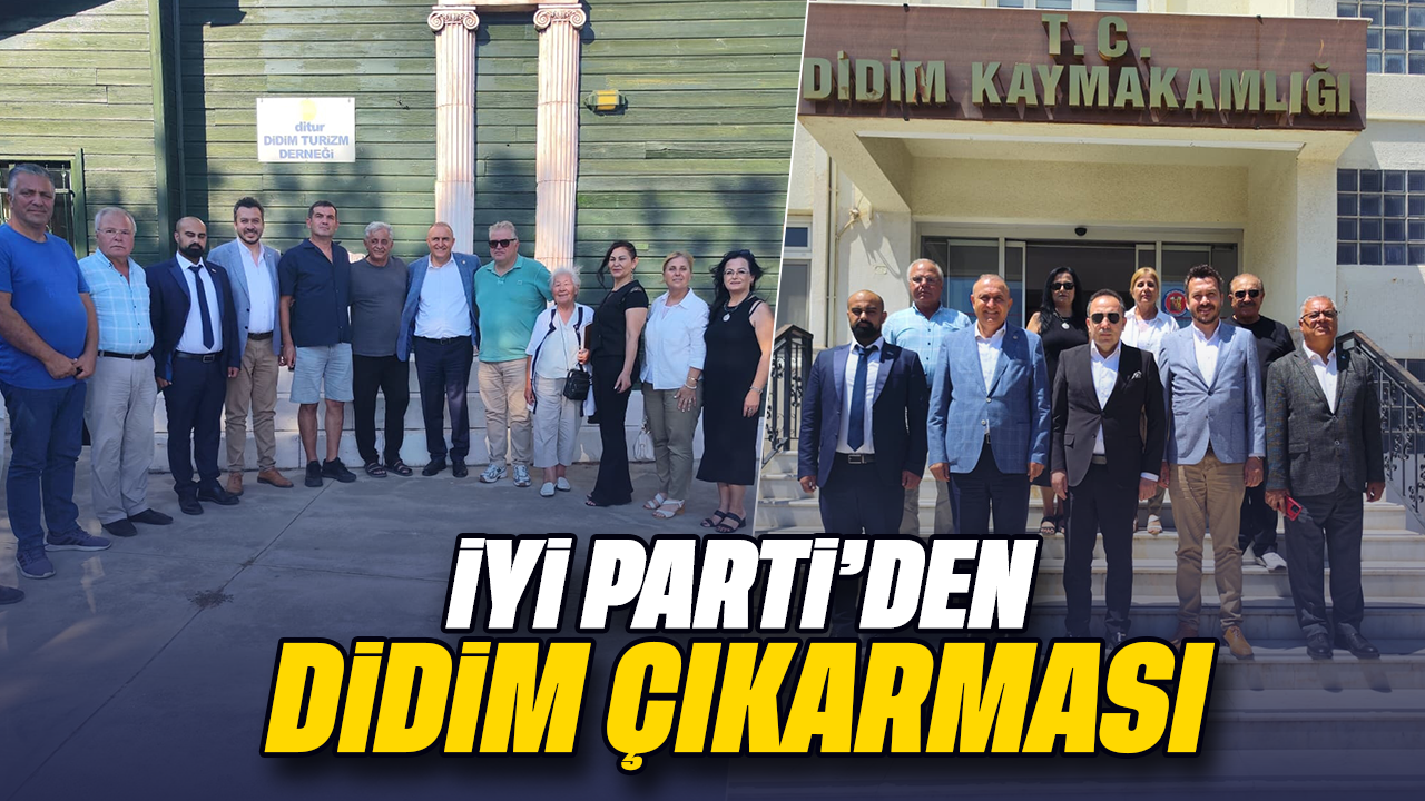 İYİ Parti'den Didim çıkartması