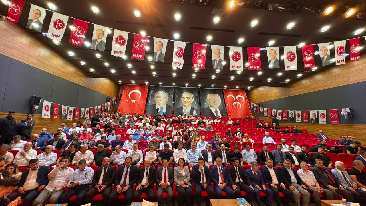 MHP Nazilli'de kongre bitti: Yorgancı tek listeyle girdiği seçimi kazandı