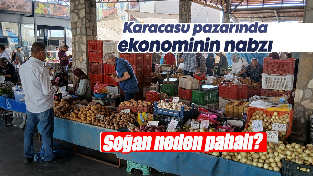 Karacasu pazarında ekonominin nabzı: Soğan neden pahalı?