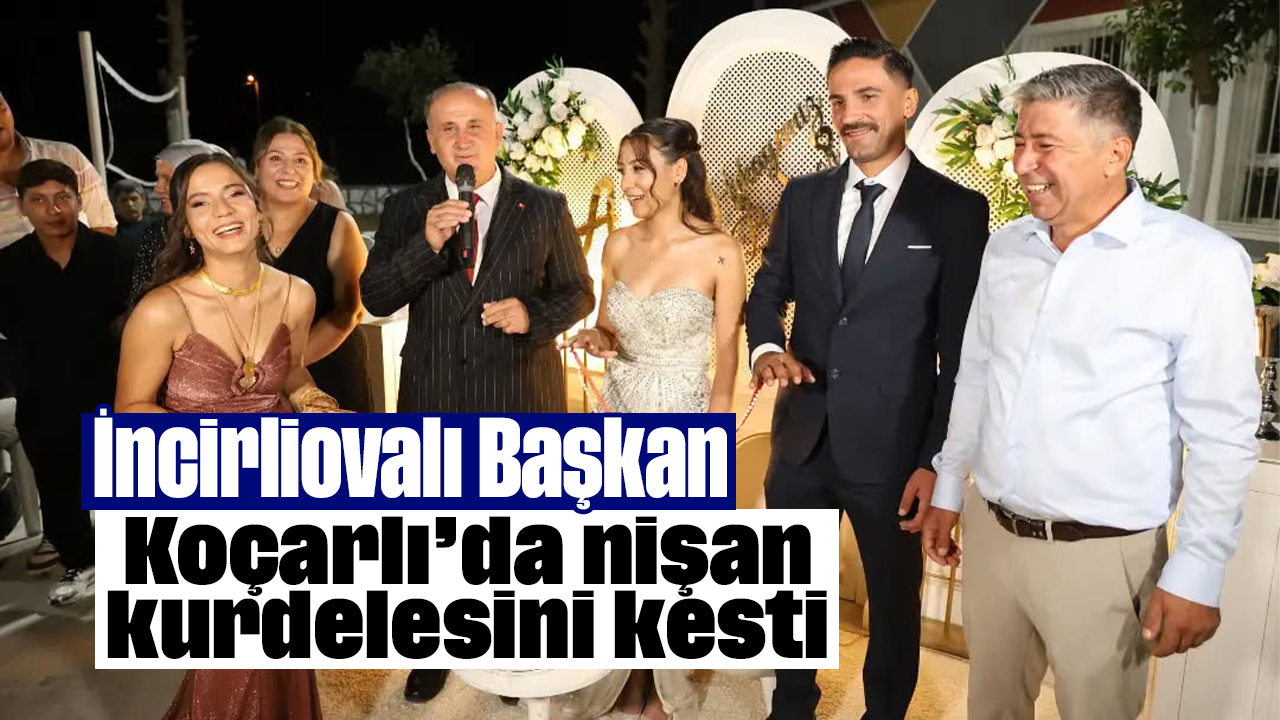 İncirliovalı Başkan, Koçarlı’da nişan kurdelesini kesti