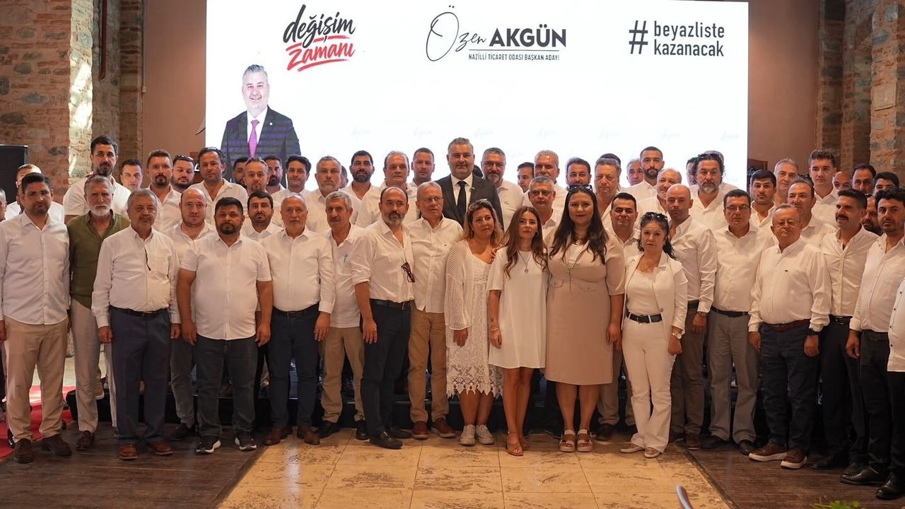 NTO seçimlerinde Beyaz liste vizyonu, Özen Akgün’den mega proje