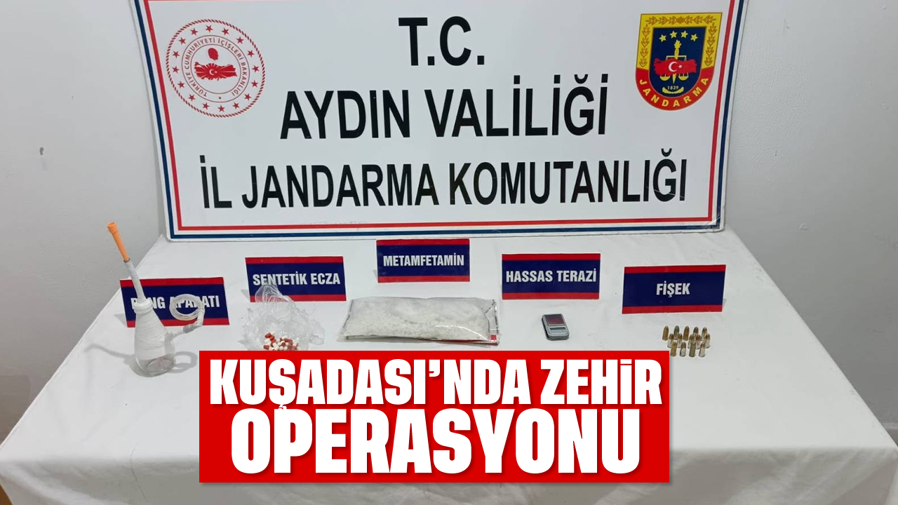 Kuşadası'nda zehir operasyonu