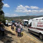 Karacasu'da korkutan kaza: 1'i çocuk 7 yaralı