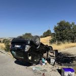 Feci kaza: Otomobil sürücüsü hayatını kaybetti