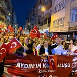 Efeler’de 7 Eylül coşkusu: Sokaklar marşlarla yankılandı
