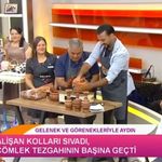 Alişan kolları sıvadı, çömlek yaptı