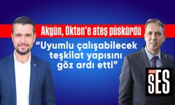 Akgün, Ökten'e ateş püskürdü