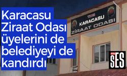 Karacasu Ziraat Odası, üyelerini de belediyeyi de kandırdı