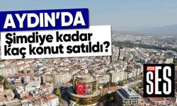 Aydın’da şimdiye kadar kaç konut satıldı?