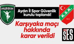Aydın İl Spor Güvenlik kurulu toplandı!