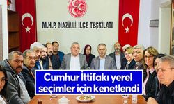 Cumhur İttifakı yerel seçimler için kenetlendi