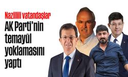 Nazillili vatandaşlar AK Parti’nin temayül yoklamasını yaptı