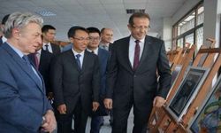 ‘Hayalimdeki Çin’ resim yarışmasının sergisi Aydın’da açıldı