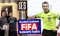Aydınlı hakem FİFA kokartı taktı