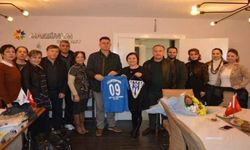 Yıldızspor yönetimi, İŞKAD'ı ziyaret etti