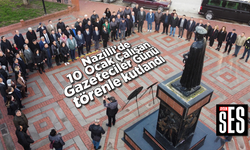 Nazilli’de 10 Ocak Çalışan Gazeteciler Günü törenle kutlandı