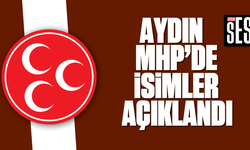 Aydın MHP'de 4 ilçenin adayları açıklandı