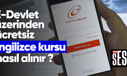 E-Devlet üzerinden ücretsiz İngilizce kursu nasıl alınır ?