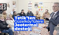 Tetik'ten Güzelköy'lülere Jeotermal desteği