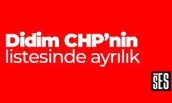 Didim CHP'nin listesinde ayrılık