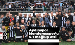 Aydınspor, Menderesspor’u 5-1 mağlup etti