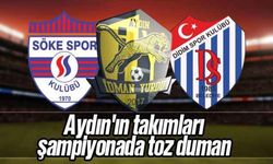Aydın'ın takımları şampiyonada toz duman