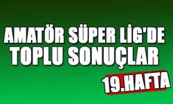 Amatör Süper Lig'de toplu sonuçlar