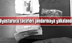 Uyuşturucu tacirleri jandarmaya yakalandı