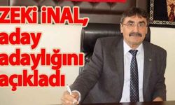 Zeki İnal, aday adaylığını açıkladı