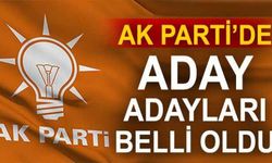 AK Parti’de aday adayları belli oldu