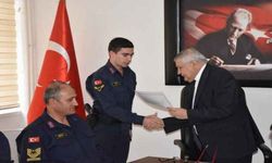 Suçlulara göz açtırmayan jandarma personeli ödüllendirildi