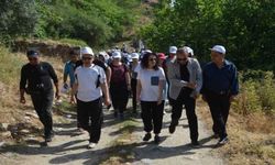Sağlık için yürüdüler