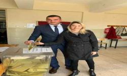 Pehlivan, sandık başına gitti
