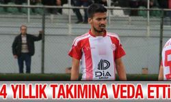 4 yıllık takımına veda etti