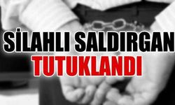 Silahlı saldırgan tutuklandı